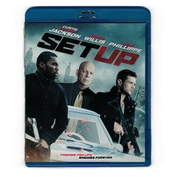 Set Up (Blu-ray) 2011 50 Cent, Bruce Willis, Ryan Phillippe NEW - Picture 1 of 2